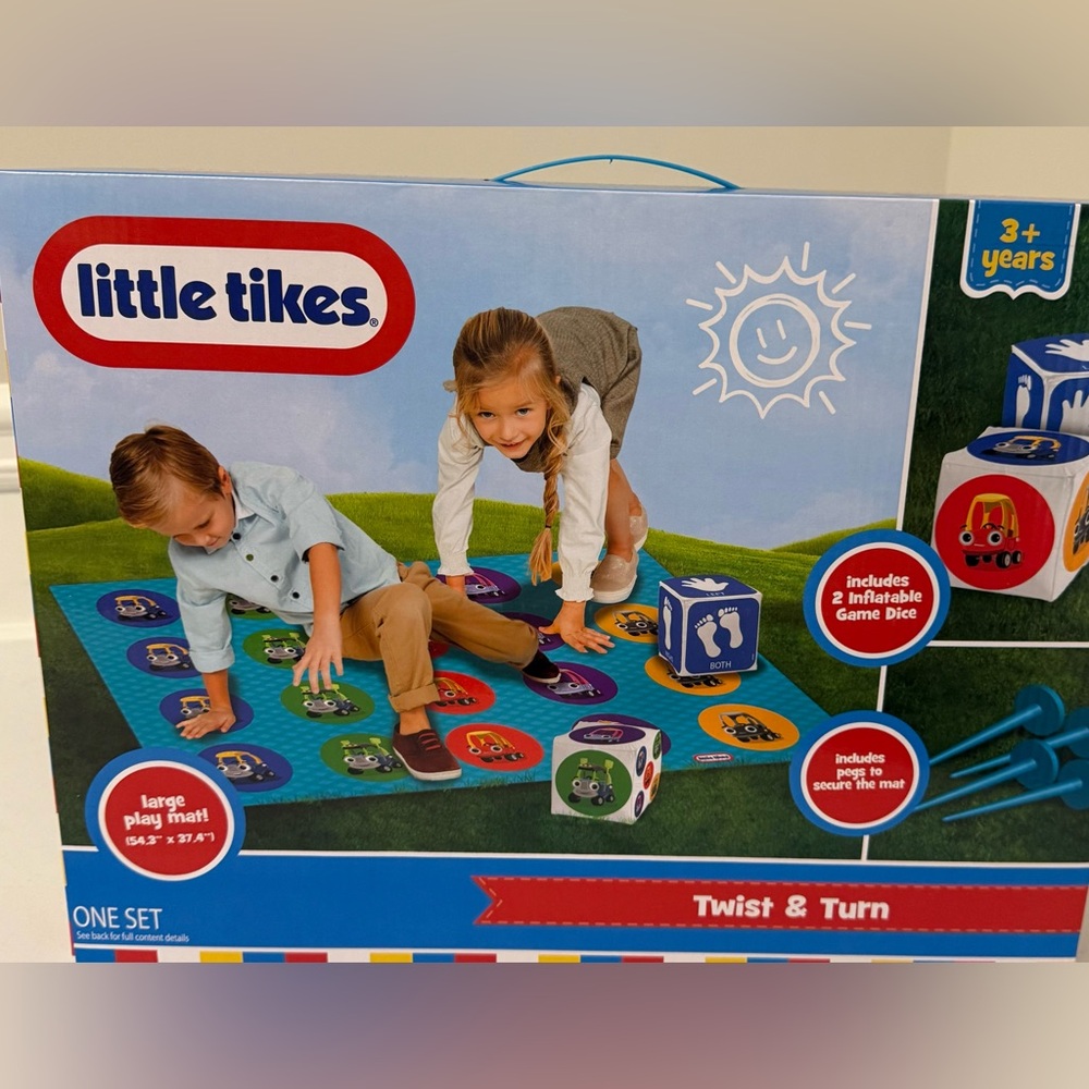 Little Tikes Twist & Turn Play Set - Blue and Red
